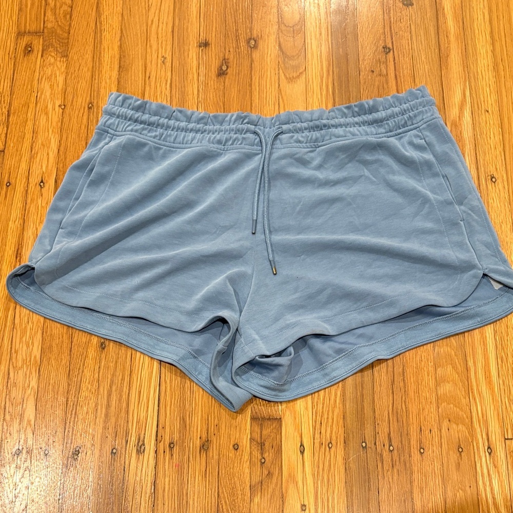 Women's Athletic Blue Shorts